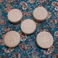 سوغات کربلا پک 5تایی تربت اصل کربلا معلی سایز بزرگ (عمامه ای)