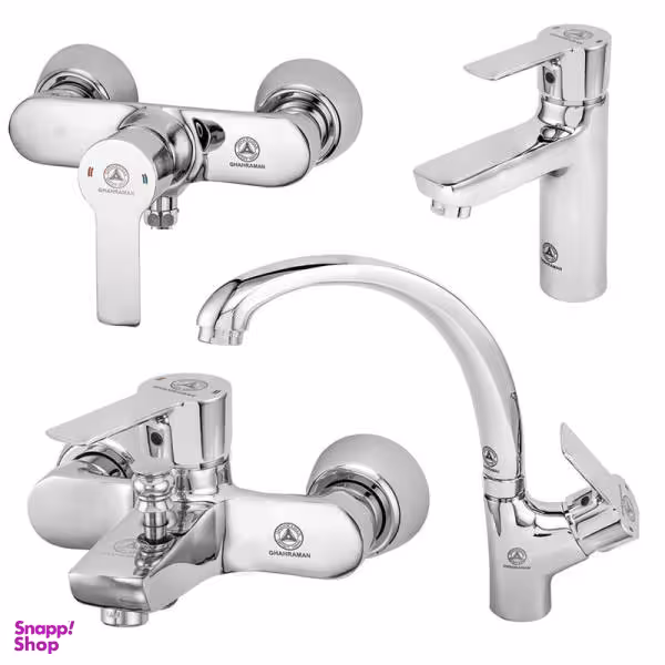 ست شیرآلات بهداشتی قهرمان مدل یاقوت