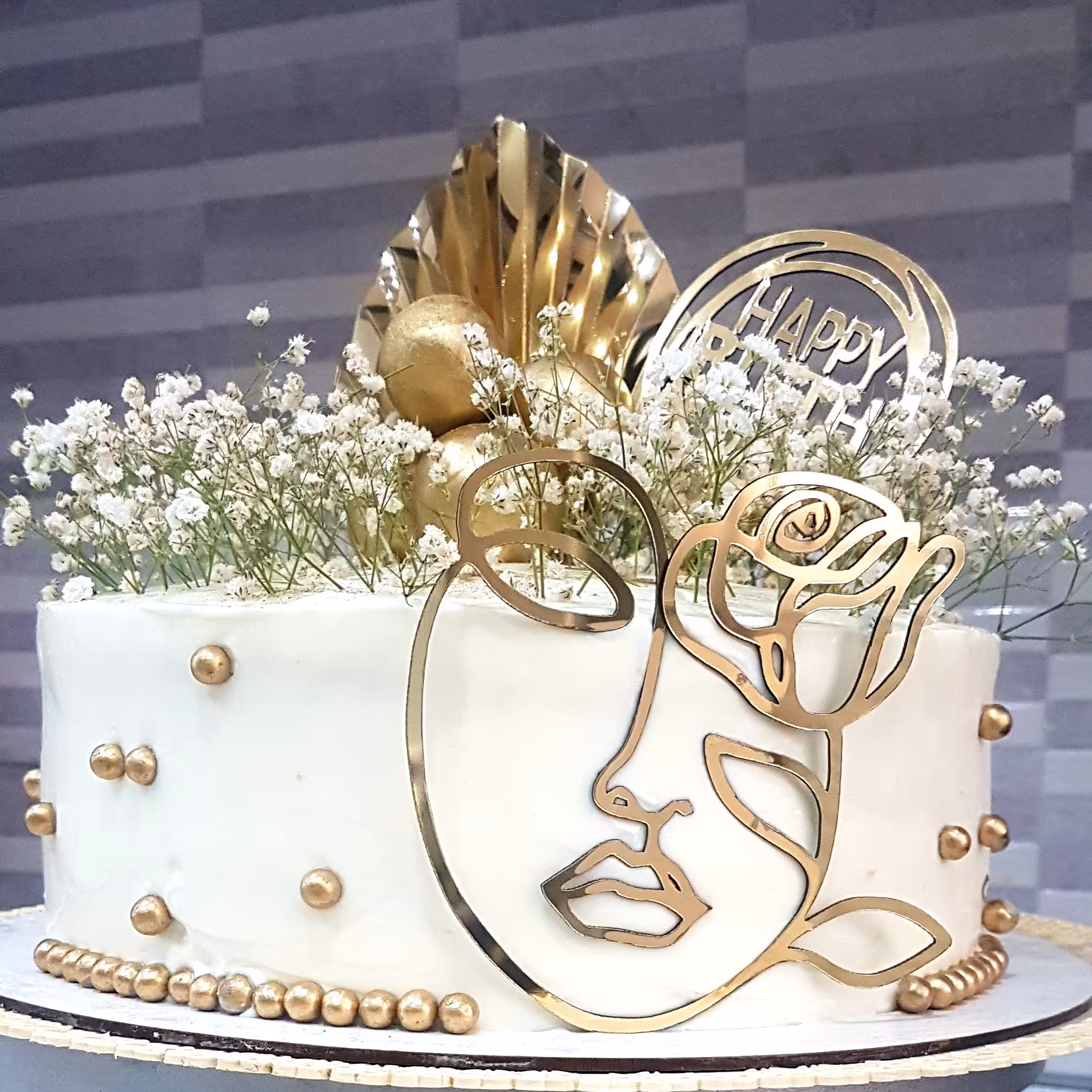 کیک تولد خانگی