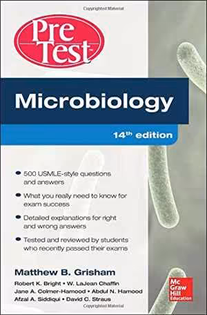 [PDF] دانلود کتاب Microbiology Pretest Self-Assessment And Review, 14th ed, 2013