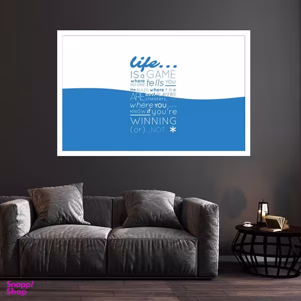 تابلو بکلیت طرح جمله انگیزشی انگلیسی مدل W-S2590