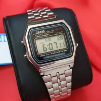 ساعت مچی مردانه و زنانه کاسیو بند استیل قفل ریلی Casio 
