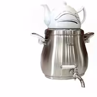 کتری و قوری 4.5 لیتر استیل یونیک کد 7209