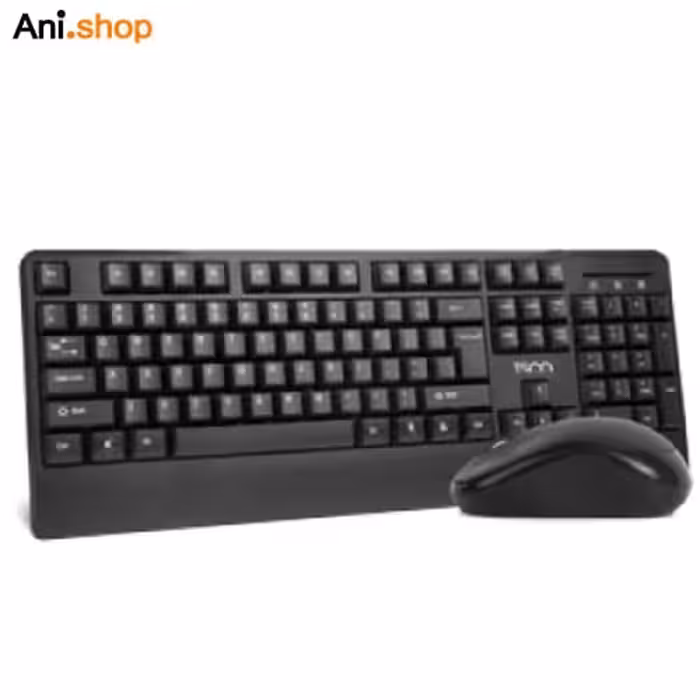کیبورد و ماوس بی سیم تسکو مدل  TKM 7022W