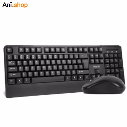 کیبورد و ماوس بی سیم تسکو مدل  TKM 7022W