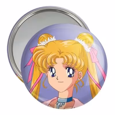 آینه جیبی خندالو مدل اوساگی تسوکینو انیمه سیلور مون Sailor Moon کد 17442