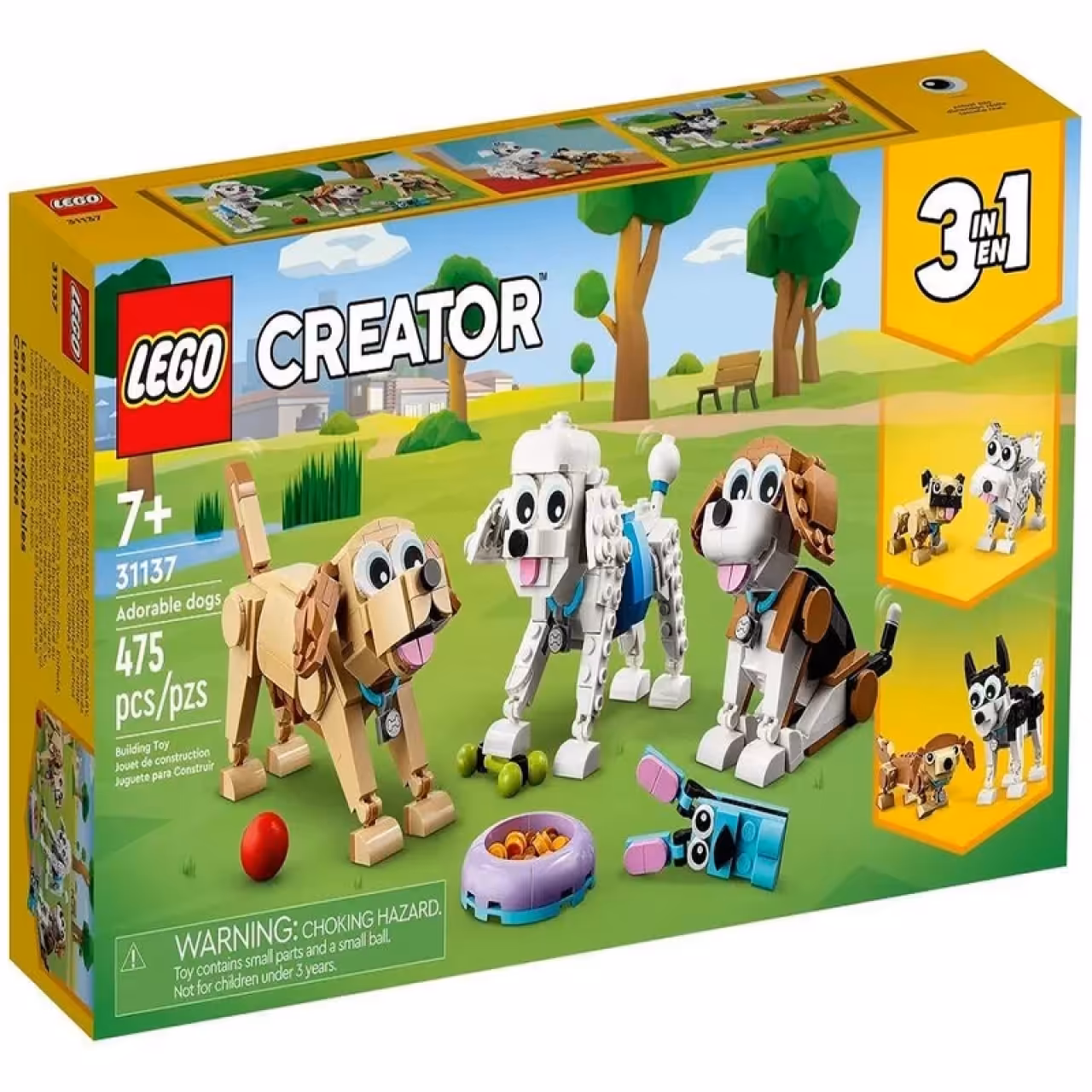 لگو سری کریتور 3 در 1 مدل هاپو های بامزه 31137