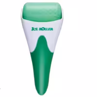 ماساژور دستی آیس رولر یخی رنگ سبز   با قابلیت  جداسازی غلطک و فریز کردن