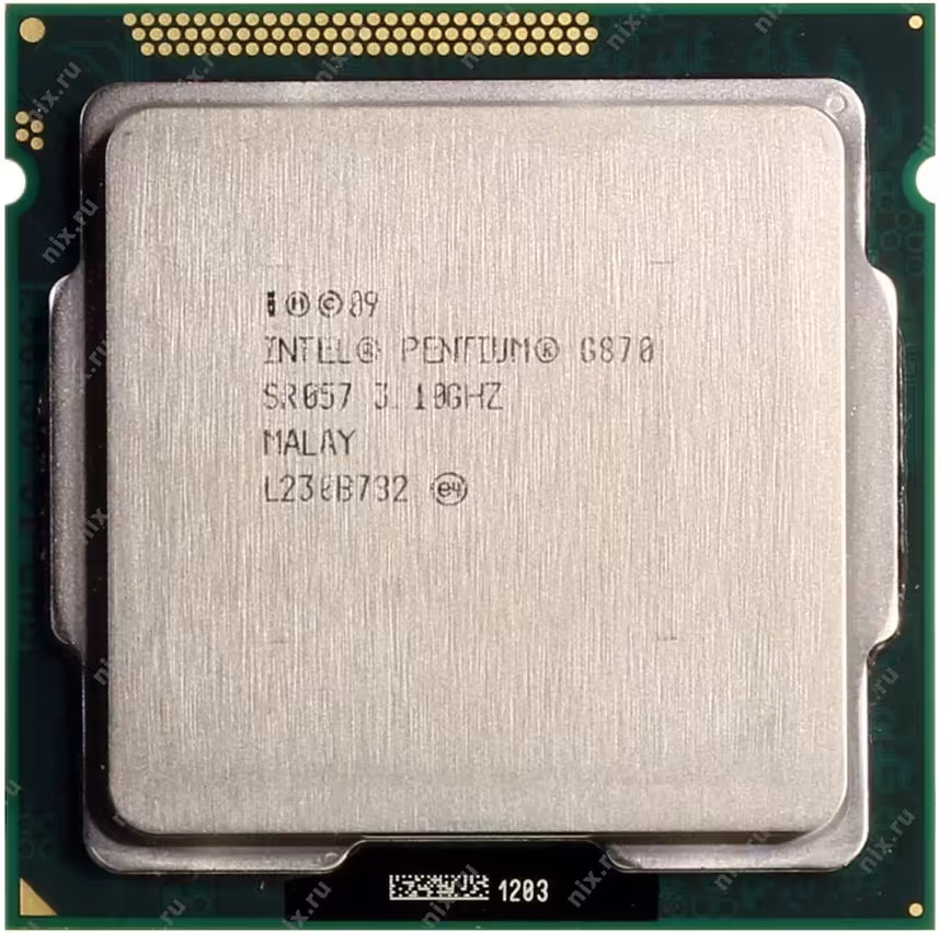 پردازنده تری اینتل مدل پنتیوم  G870 با فرکانس 3.10 گیگاهرتز