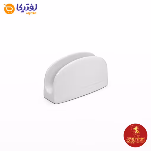 جای دستمال کاغذی چینی زرین سفید هتلی 49