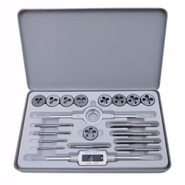 ست حدیده و قلاویز 20 پارچه کراسمن جعبه فلزی