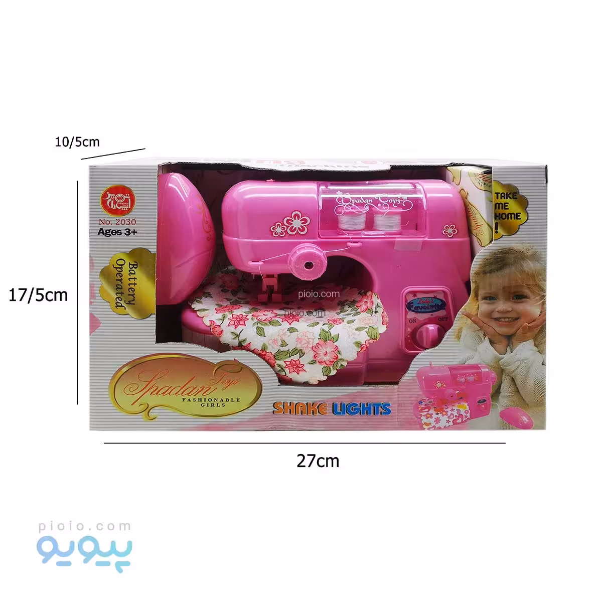 چرخ خیاطی مدل 2030 موزیکال تک و عمده