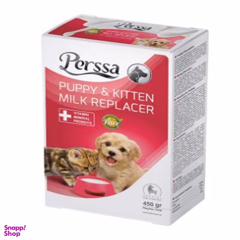 شیر خشک سگ و گربه پرسا (Perssa) مدل Milk Replacer وزن 450 گرم