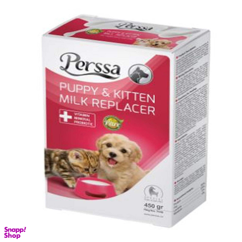 شیر خشک سگ و گربه پرسا (Perssa) مدل Milk Replacer وزن 450 گرم