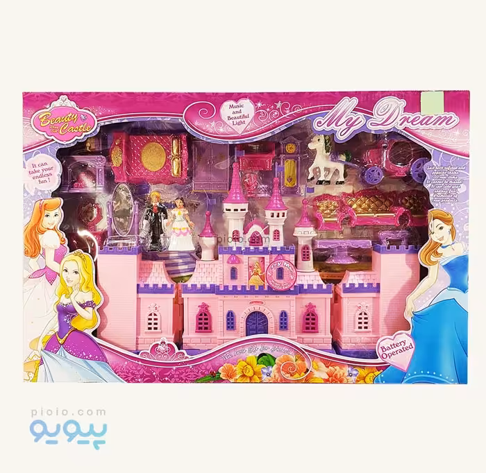 خانه عروسک مدل Beauty Castle 2972