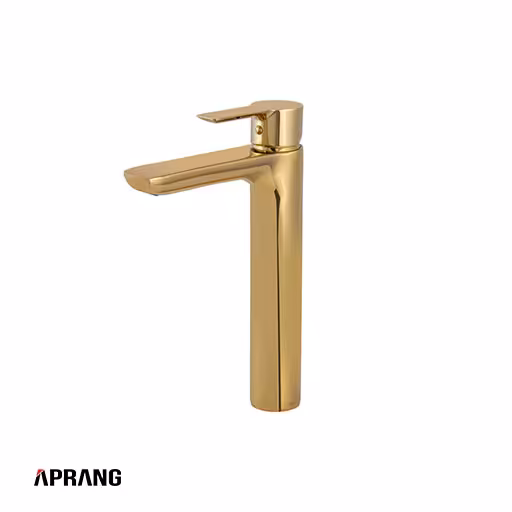 شیر روشویی کی دبلیو سی مدل ریتا پایه بلند – Rita Tall - طلایی براق