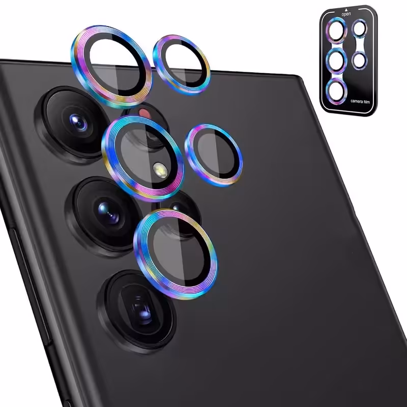 محافظ لنز Samsung S22 Ultra مدل رینگی