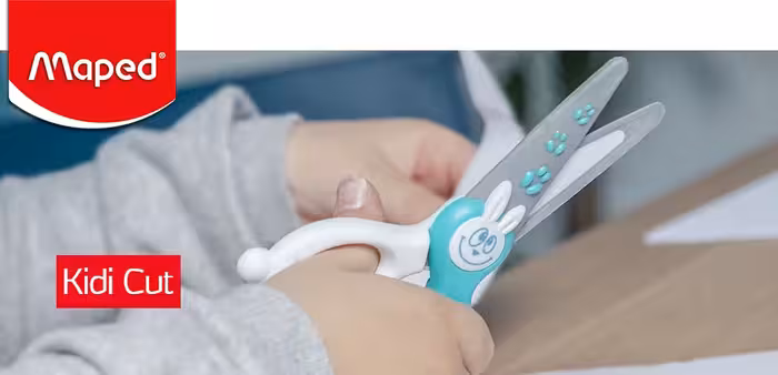 قیچی تیغه پلاستیکی کودک مپد طرح خرگوش