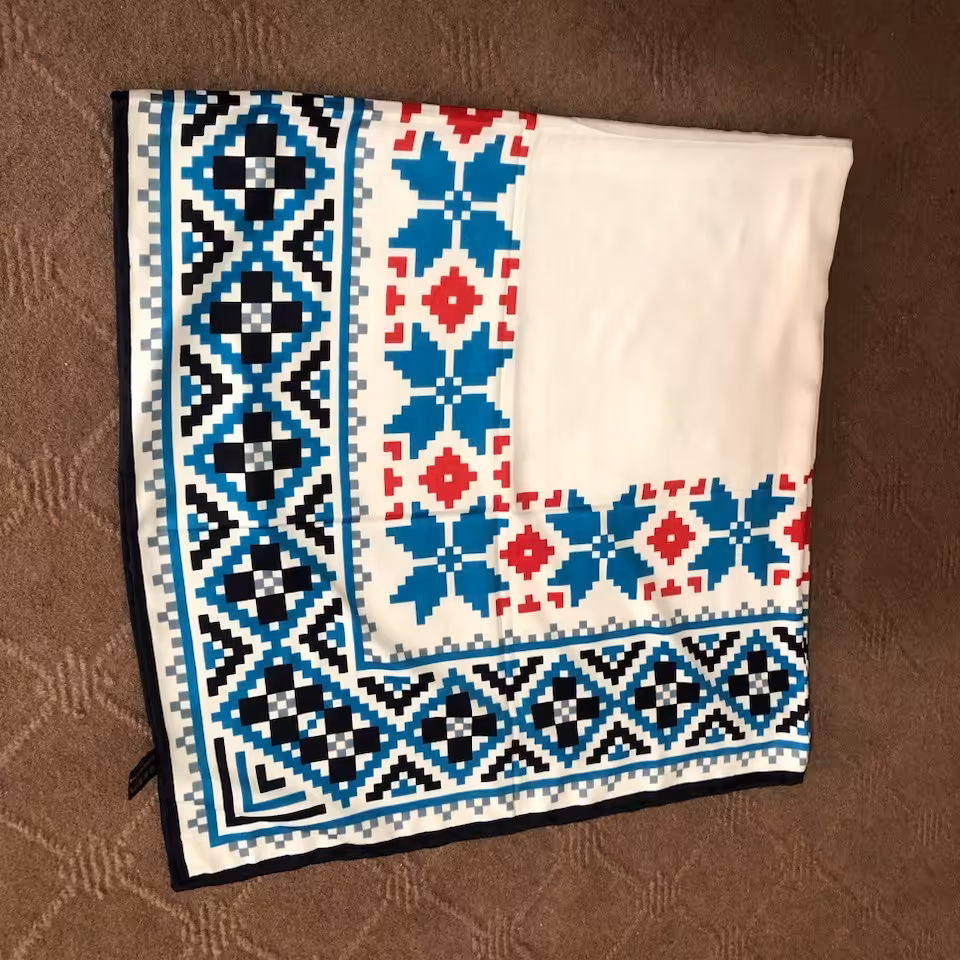 روسری ساتن- کد17