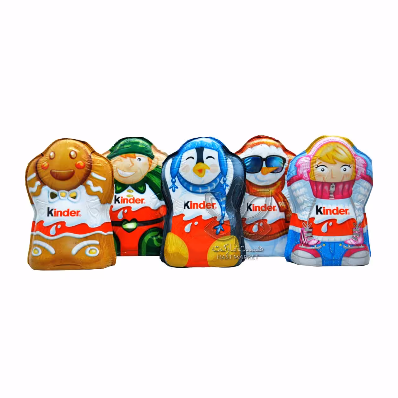 شکلات شیری عروسکی 35 گرم کریسمس کیندر - kinder