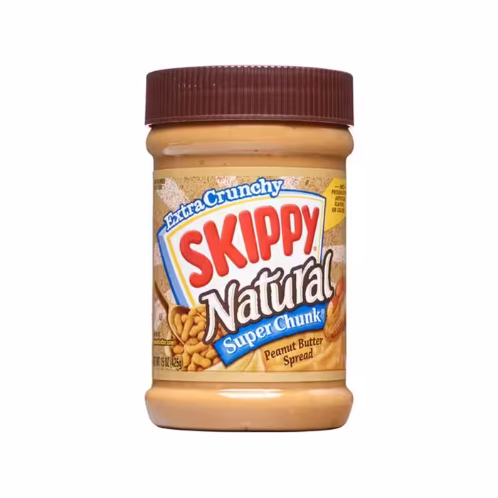 کره بادام زمینی سوپر چانکی اسکیپی - 425 گرم