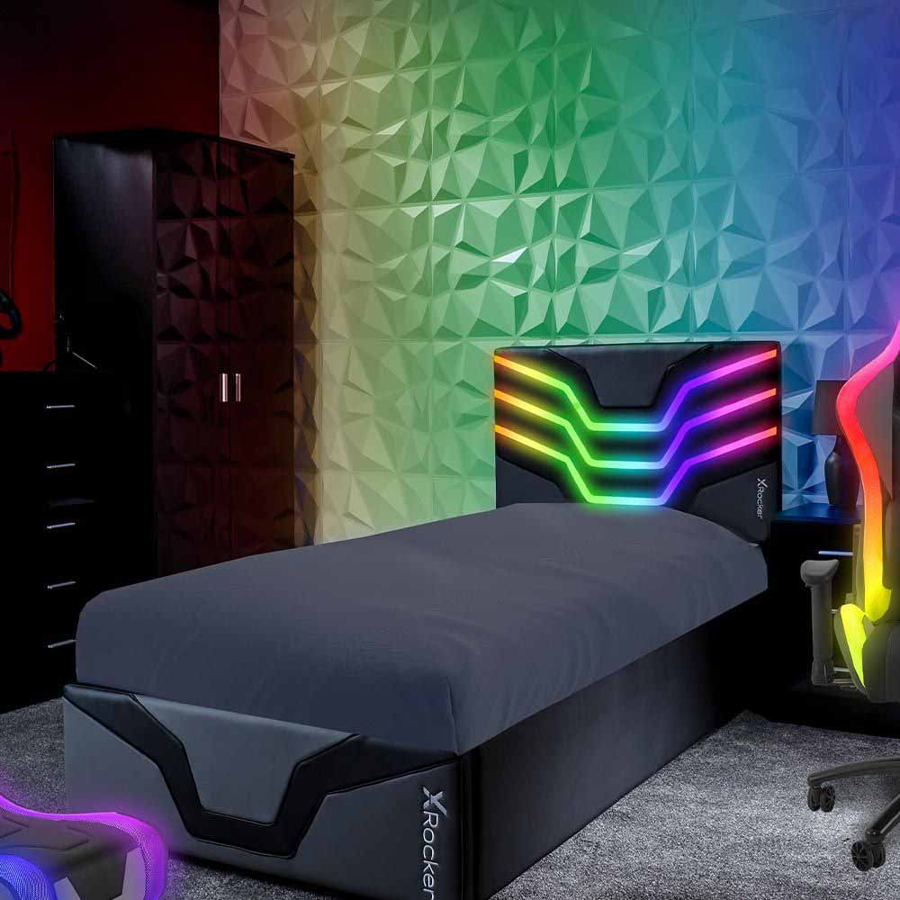 خرید تخت گیمینگ ایکس راکر X Rocker Bed Gaming Cosmos RGB Single با بهترین قیمت