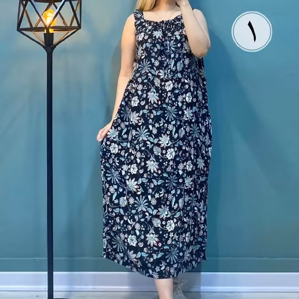 ساحلی نخی شسته شده مدل رکابی 