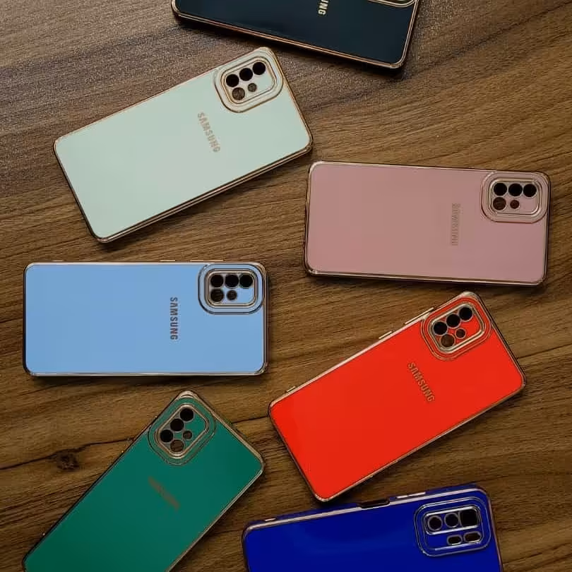 کاور موبایل دورطلایی(شیائومی،سامسونگ،آنر،هواوی،آیفون)