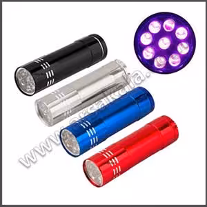 چراغ قوه بدنه فلزی LED