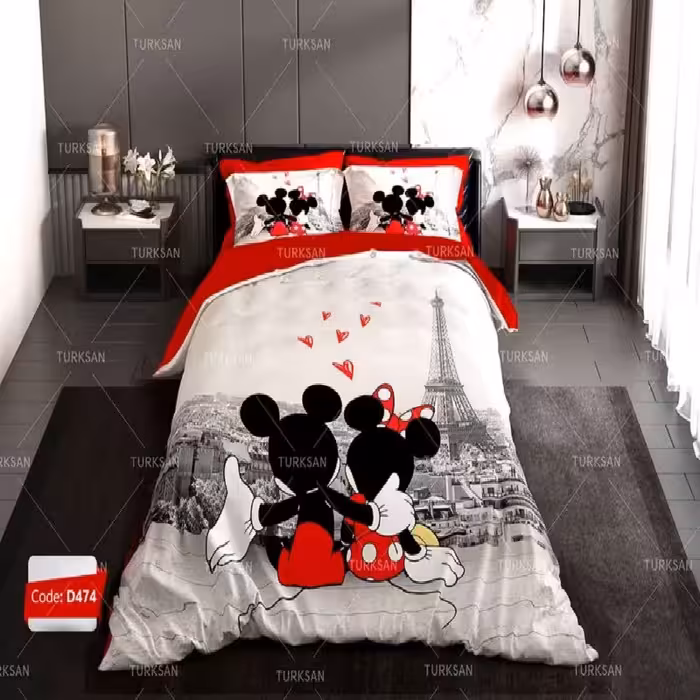 سرویس روتختی ترکسان کد D-474 دونفره 6 تکه