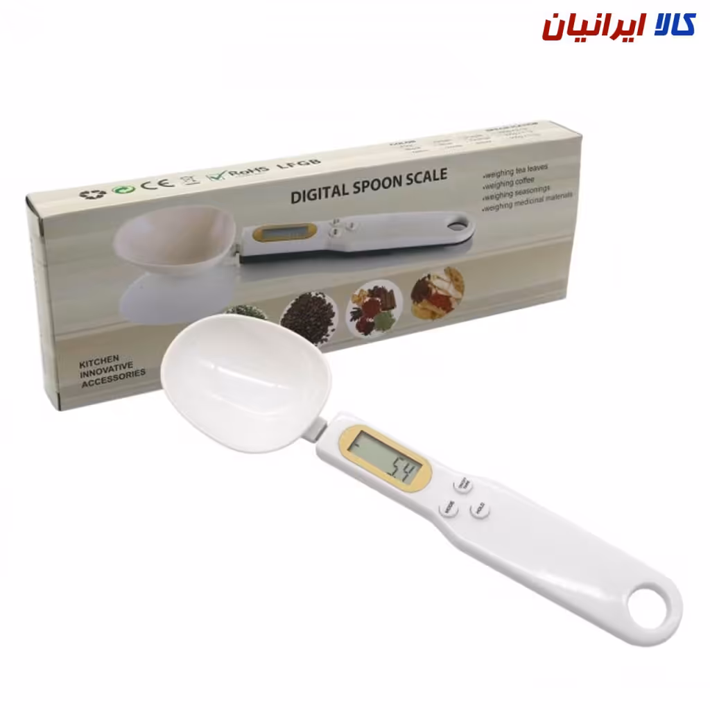 ترازوی آشپزخانه طرح قاشق
