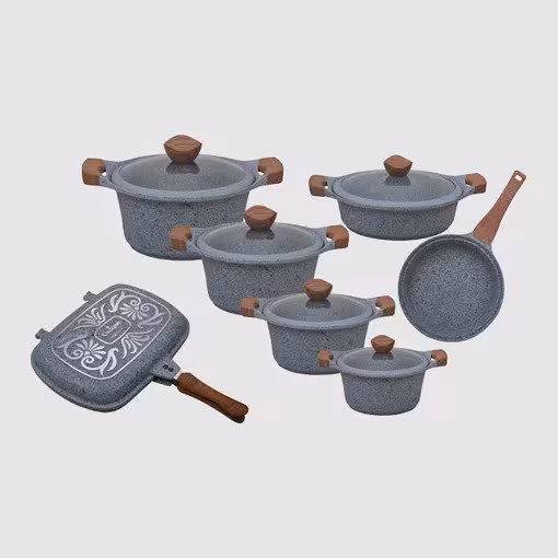 سرویس قابلمه 15 پارچه یونیک کد 8845