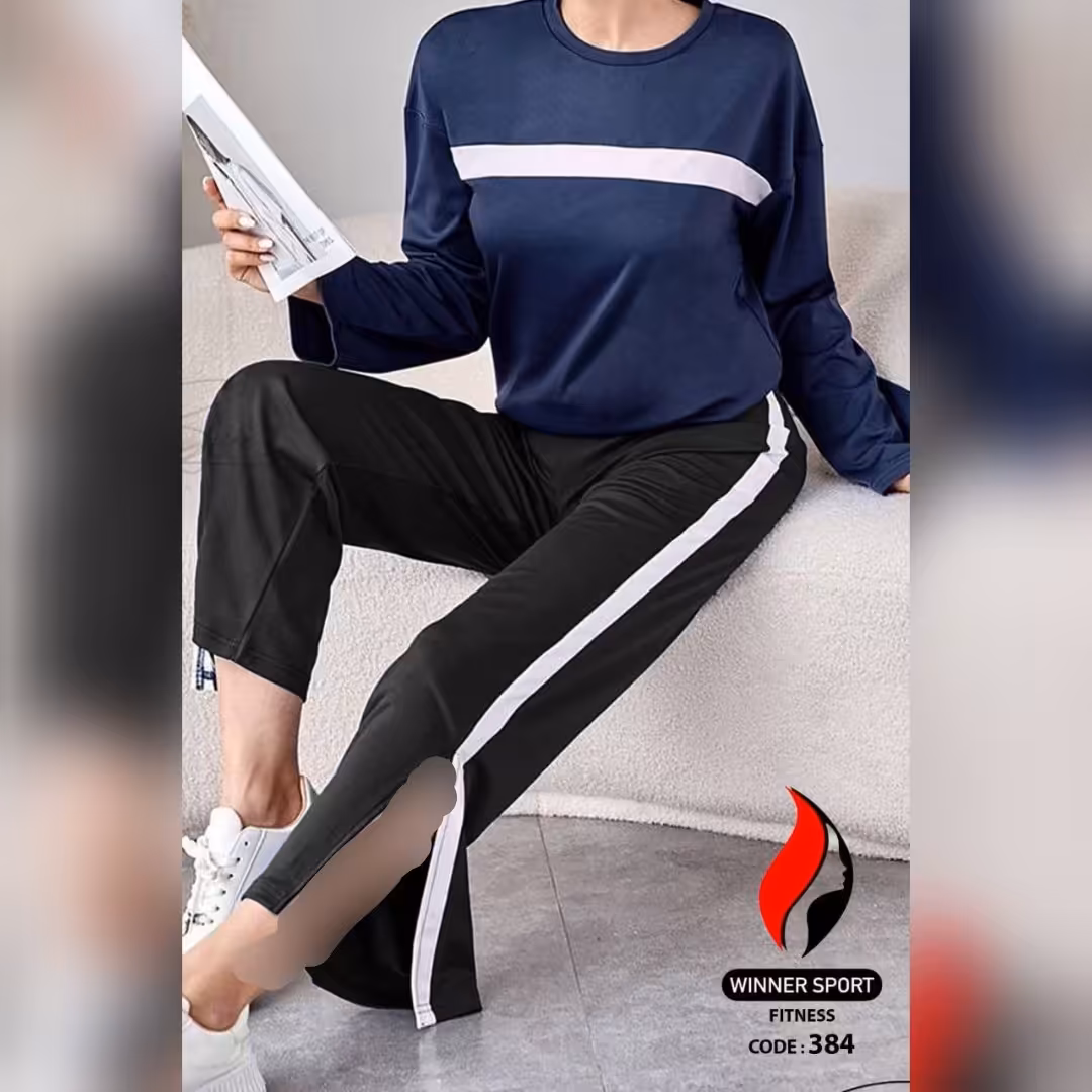 ست بلوز شلوار زنانه شلوار چاکدار ارسال رایگان