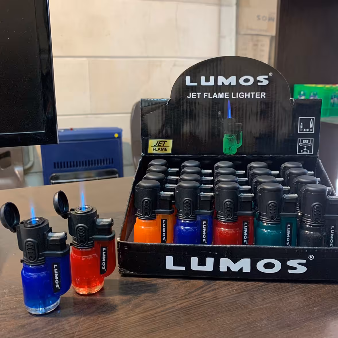 فندک شعله اتمی لوموس