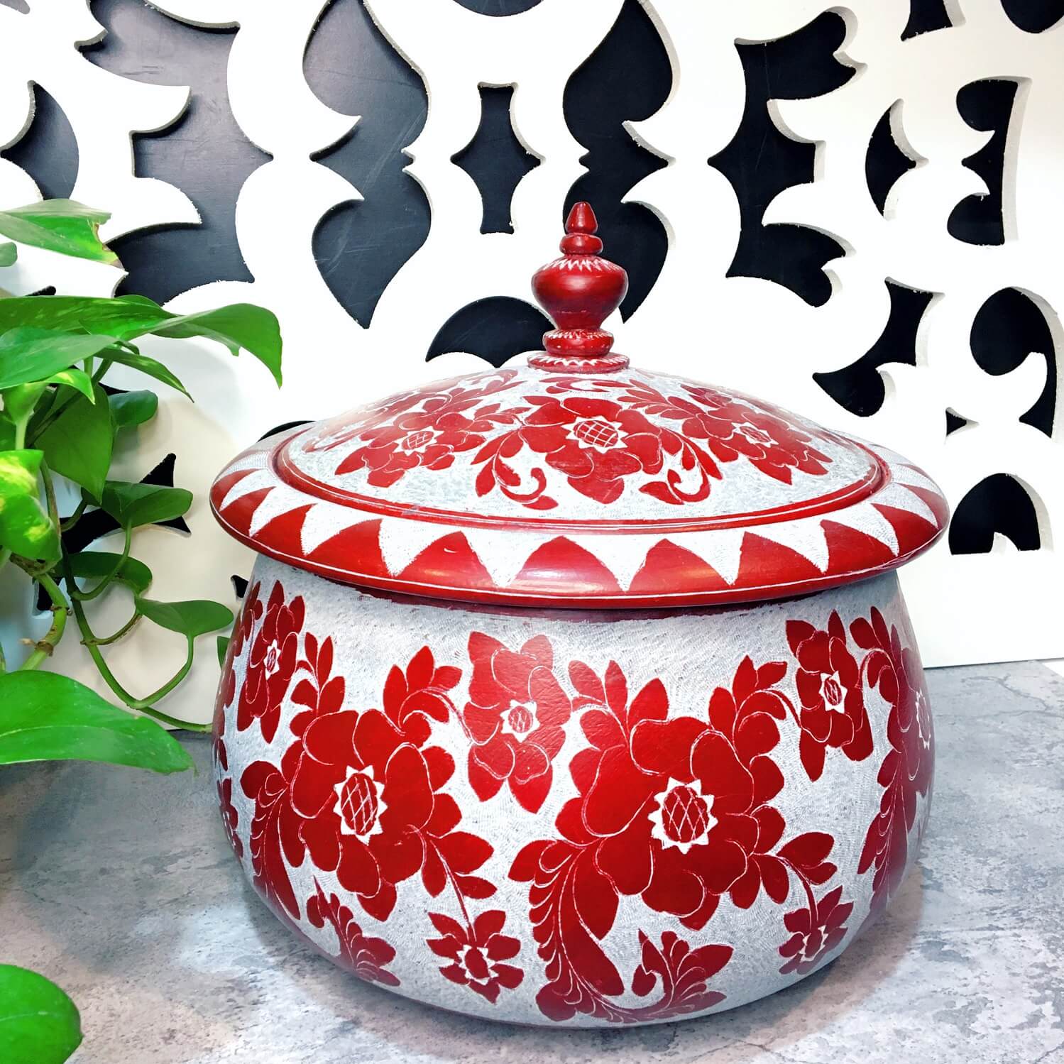 دیگ سنگی مدل درباری 20 نفره