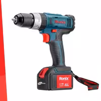 دریل پیچ گوشتی چکشی ضد آب شارژی 18 ولت رونیکس ronix مدل 8618 با باتری سامسونگ