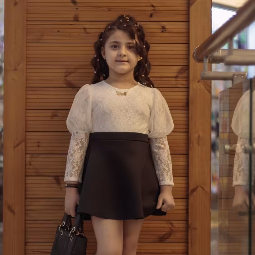 ست شومیز دامن دخترانه شیک و مجلسی مناسب 3 تا 10 سال