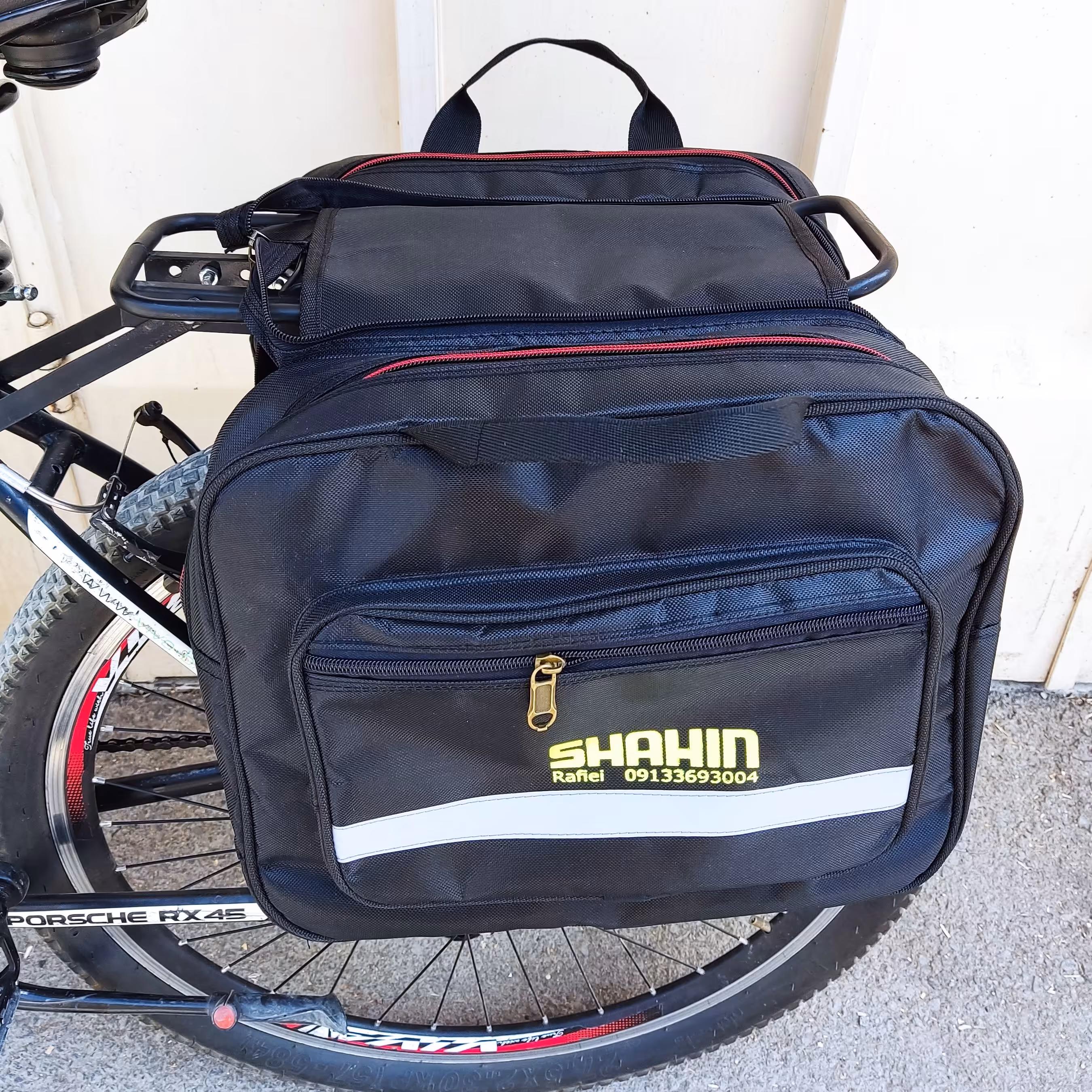 هم خورجین دوچرخه هم کیف