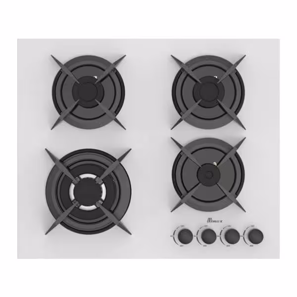 اجاق گاز صفحه ای بیمکث 4 شعله مدل MG 5012 سفید