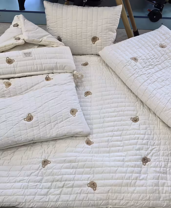 ست کنار مادر 4 تیکه مامز کیوت طرح تدی