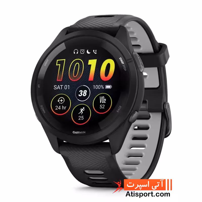 ساعت پیاده روی گارمین Forerunner 265 Black کد 281010