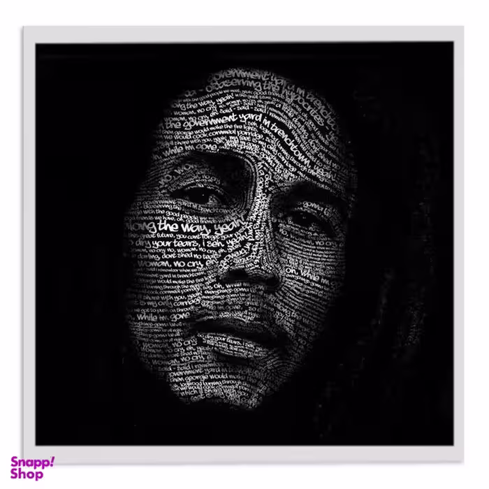 تابلو بکلیت طرح چهره باب مارلی Bob Marley مدل W-s2321