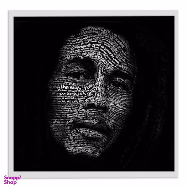 تابلو بکلیت طرح چهره باب مارلی Bob Marley مدل W-s2321