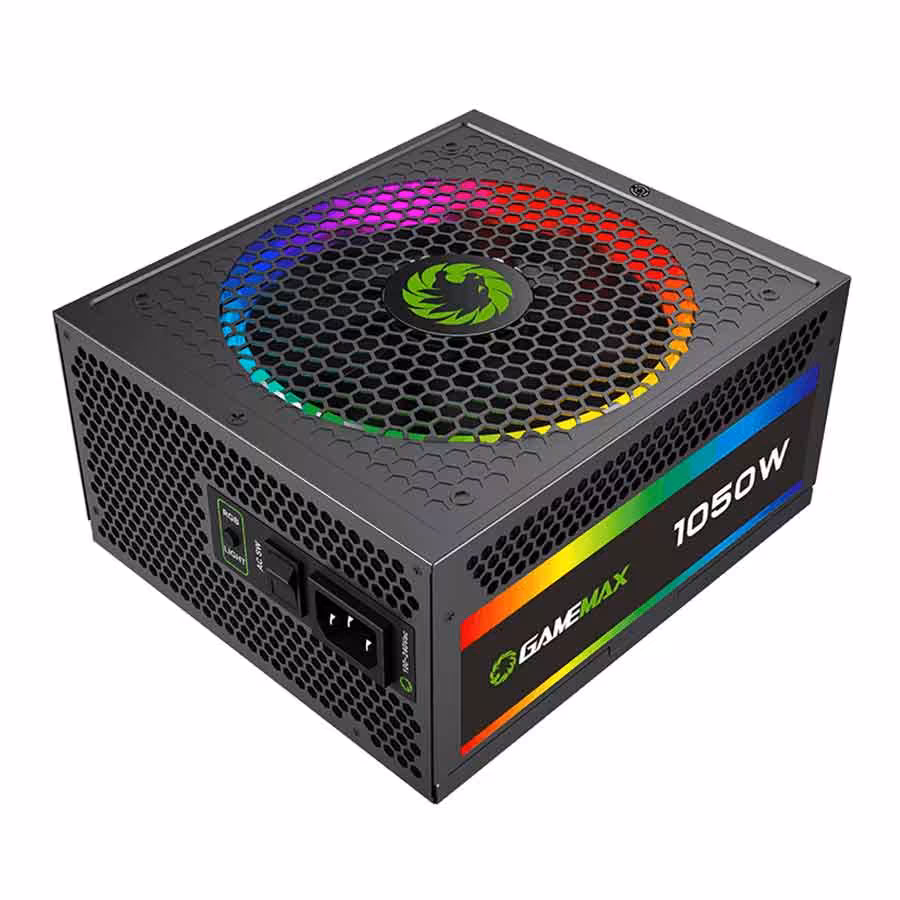 قیمت و خرید پاور کامپیوتر 1050 وات تمام ماژولار گیم مکس مدل RGB1050 STD | یاس ارتباط