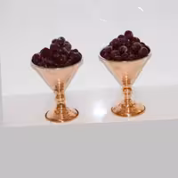 بستنی خوری مس زنجان سلیمی  چکش کاری شده