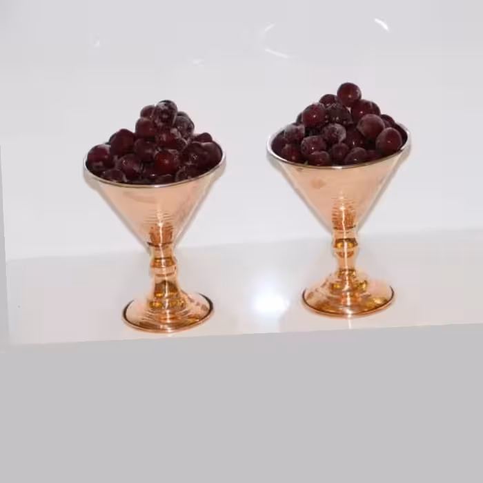 بستنی خوری مس زنجان سلیمی  چکش کاری شده