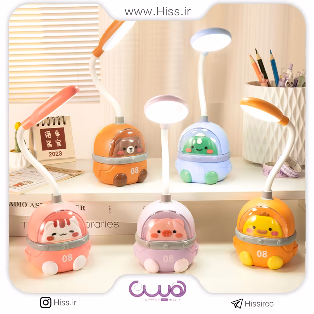 چراغ خواب حیوانات فضایی- مدل رندوم