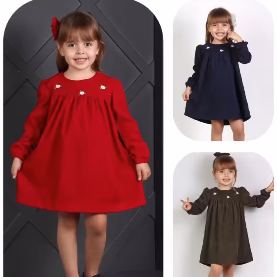 پیراهن کبریتی گل بابونه