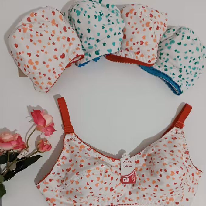 سوتین طرح قلب