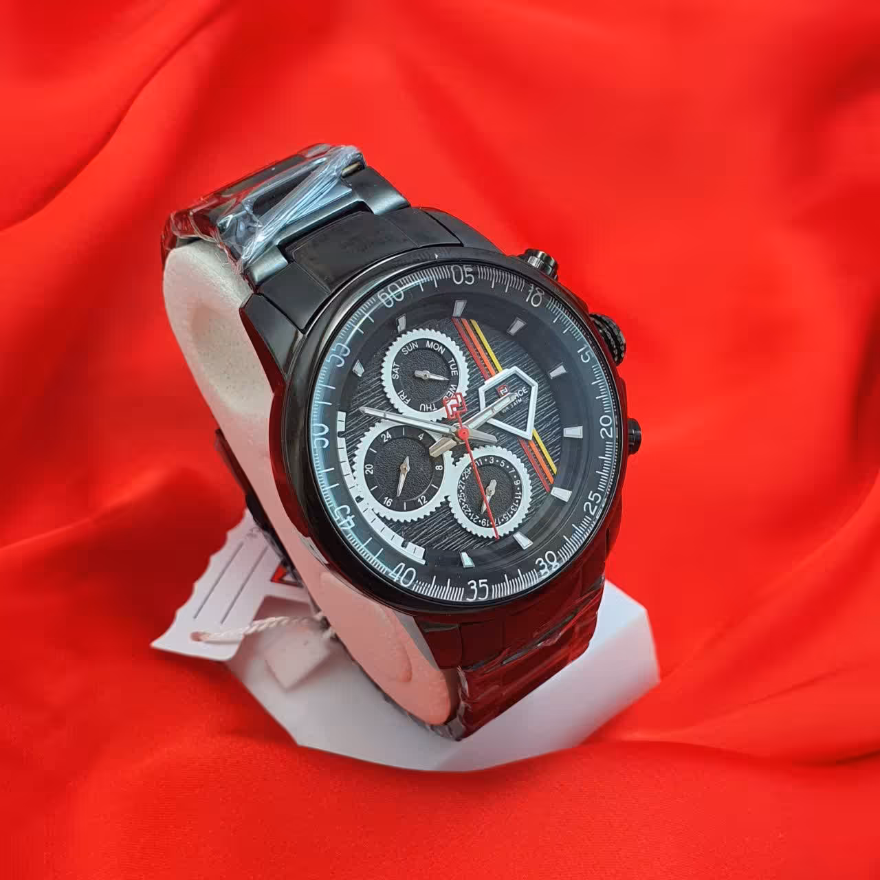 ساعت مچی مردانه ناویفورس اورجینال رنگبندی مشکی Naviforce